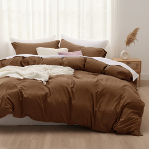 Fluffy 100% Cotton Duvet <b>Set</b> 400TC Eco-Friendly Modern Home Bedding Luxury Pillow Covers Customized Size <b>Comforter</b> <b>Set</b> - Product Image 2