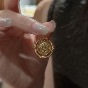 จี้เงินแท้ S925 ดีไซน์ใหม่สไตล์จีน ดีไซน์เฉพาะตัว หรูหราเบาๆ สไตล์ทิเบต จี้เล็กๆ เรียบง่าย ทันสมัย - Product Image 4