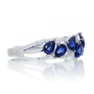 Anello a Goccia Intrecciato a Doppio Strato per Donne, Accessorio da Dito alla Moda per Feste, Regalo - Product Image 4