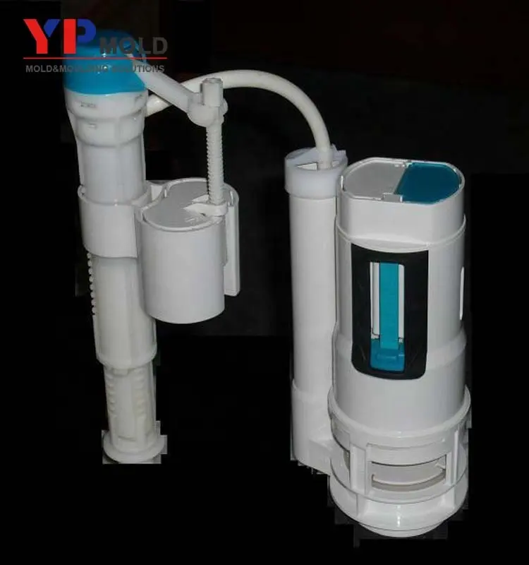 사출 성형 부품 맞춤형 디자인 화장실 이중 플러시 밸브 수조 피팅 플라스틱 사출 금형 금형