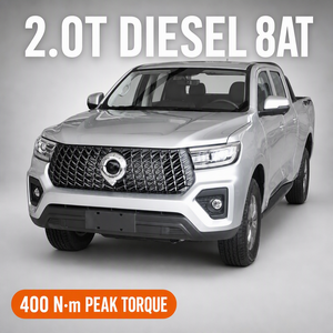Camioneta GWM Poer 2026 2.0T Diésel 8AT 4x4, 163 CV, 400 N.m, Edición Montaña, 5 Plazas - Product Image 1