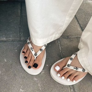 <span class=keywords><strong>Sandali</strong></span> con Zeppa da Donna di Alta Qualità, alla Moda, Personalizzati, Estivi, Casual, da Spiaggia, per Vacanze, con Tacco Alto e Zeppa Decorata - Product Image 5