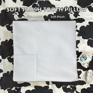 8 Inches Soft Plush <strong>Tooth</strong> <strong>Fairy</strong> <strong>Pillow</strong> with Side Pocket Embroidery Technique for Home Use - Product Image 2