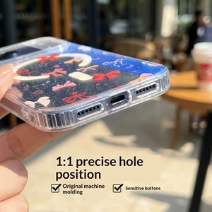เคสแม่เหล็กดีไซน์ลายสัตว์รุ่นใหม่สำหรับ 17 Pro <span class=keywords><strong>Max</strong></span> ป้องกันแสงสีฟ้าแบบสองชั้น พร้อมการป้องกัน IMD สำหรับ 16/15 Pro - Product Image 4