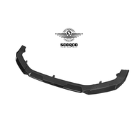 Lèvre avant en fibre de carbone préimprégnée style SQ-V2 compatible avec Audi RS3 8Y Facelift 2025+ Sportback Berline 3 pièces moulées sous autoclave