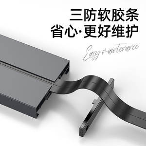 100cm Bewegliche Smart-Steckdose 16A Tuya Wi-Fi <span class=keywords><strong>Zigbee</strong></span> Universelle Stromschiene Tischplatte <span class=keywords><strong>2</strong></span> Steckdosen Feuerbeständig Hausautomation - Product Image 6