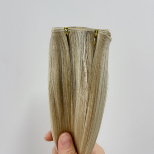 Top Grade 16-24 Inch Tay Gắn Nga Remy Phần Mở Rộng Tóc Đôi Rút Ra Cho Thiên Tài Sợi Ngang Da Sợi Ngang Loại 20G 50G 60G Loạt Các - Product Image 2