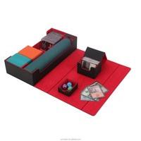 Usine personnalisée grand 100 + cartes de jeu de stockage d'affaires boîte de cartes de jeu TCG