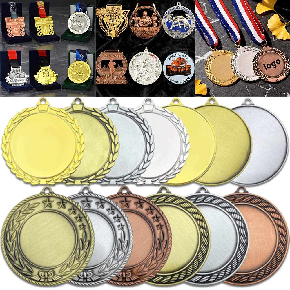 OEM Custom Metal Sport Medals | 2D 3D Football Basketball Karate Taekwondo Marathon Race Medal
