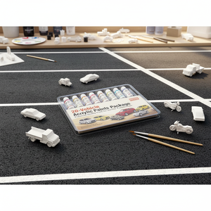 Constance 20-Color Acrylic <b>Paints</b> Package with 15 cm Line Width Premium Quality for Vehicle Customization - Product Image 3