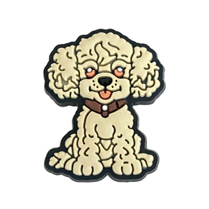 Breloques pour chaussures en forme d'animaux (chien) pour accessoires <span class=keywords><strong>Crocs</strong></span>, sabots, claquettes à bulles, décoration de chaussures DIY, breloques à boucle, cadeau de fête - Product Image 5