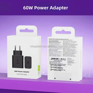 Cargador de Pared con Carga Rápida PD de 60W para Reino Unido, Estados Unidos y la Unión Europea, Adaptador de Corriente USB-C, Cargadores Tipo C Súper Rápidos para Samsung S24 S25 S26 Ultra - Product Image 6