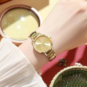 Reloj de Pulsera de Cuarzo Plateado <span class=keywords><strong>para</strong></span> Mujer, de Lujo, con Logotipo Personalizado, Marca IStapromo, Diseño Simple con Correa Hueca, Hecho a Mano, Promocional y Moderno - Product Image 2