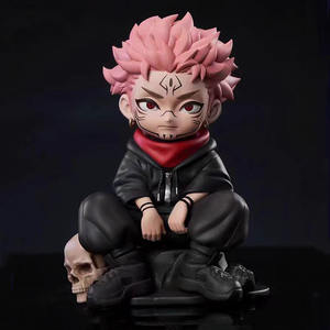 ฟิกเกอร์จูจุสึไคเซ็น โกโจ ซาโตรุ ท่าตั้งพื้น ยูจิ อิทาโดริ ท่านั่ง โชกะ ริโยคัน ช ของเล่นรุ่น Q แบบสองด้าน - Product Image 2