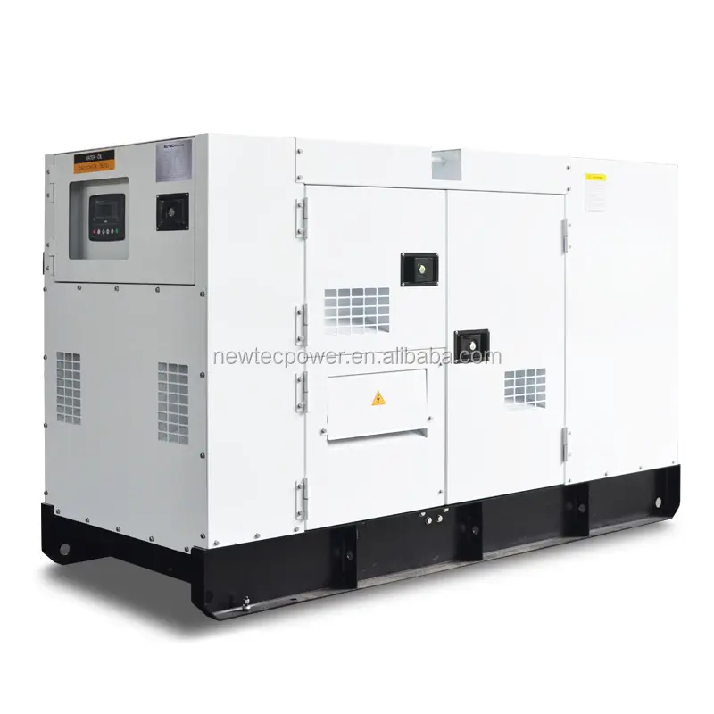 30kw 40kw 50kw 80kw 90kw 100kw gerador diesel silencioso alimentado por motor cummins