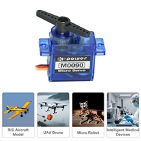 M0090 3kg 6V Jouets robots RC Micro servo Micro mini servo pour avion à voilure fixe Avion Drone