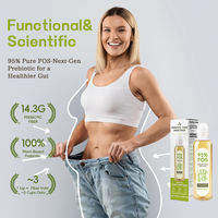 Sirop de fructo-oligosaccharides (FOS) prébiotiques de qualité alimentaire, utilisé pour la perte de poids et la gestion du corps, 95% oligofructose, faible teneur en sucre