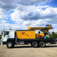 BDMCZ-1000 Rig de forage de puits d'eau monté sur camion diesel avec pompe et moteur, profondeur de forage maximale de 1000 m