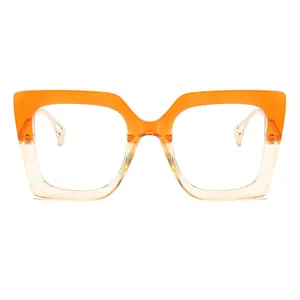 FEROCE Wholesale Fancy Style Anti-blue light Vintage Everfly Acetate Optical Glasses Frame