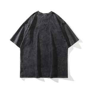 Camiseta <span class=keywords><strong>de</strong></span> Manga Corta Holgada con Estampado <span class=keywords><strong>de</strong></span> Retrato Vintage Estilo Urbano Europeo-Americano <span class=keywords><strong>para</strong></span> Hombre, Estilo Casual Hip-Hop <span class=keywords><strong>de</strong></span> <span class=keywords><strong>Moda</strong></span> <span class=keywords><strong>para</strong></span> Parejas - Product Image 4