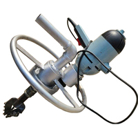 Foreuse de puits d'eau électrique portative pour une personne, légère et compacte, petite machine de forage motorisée pour l'excavation de trous dans la terre