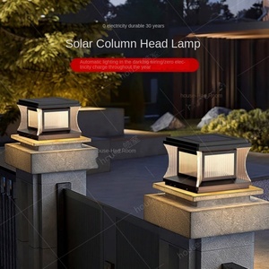 Venta al por mayor de alta calidad LED al aire libre patio Pilar luces IP65 impermeable hogar Villas jardines al aire libre paisajes luces - Product Image 5