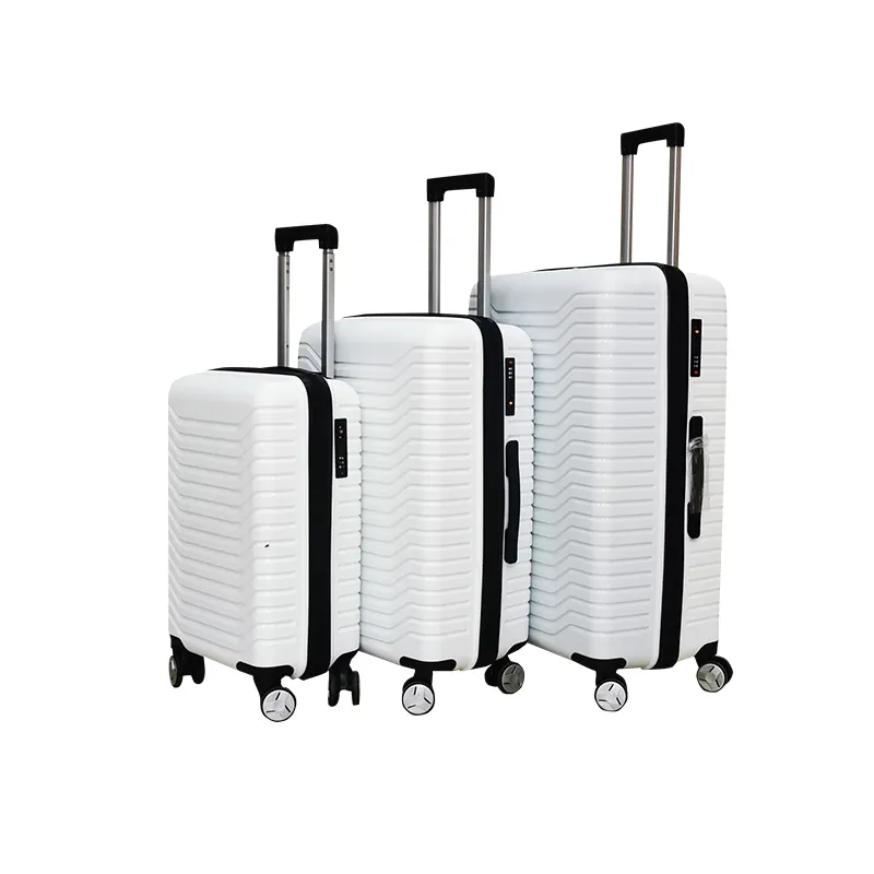 حقيبة سفر بعجلات دوارة بزاوية 360 درجة PP ذات جودة جيدة مجموعة أعمال سفر