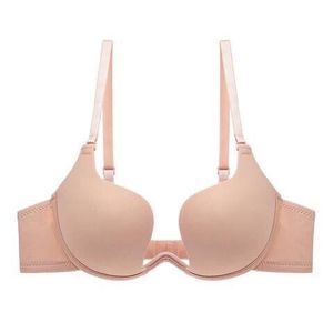 Backless Deep V Sexy Non-marking Gathered U-shaped Beauty Back Women's Underwear <b>Bra</b> Fashion - Product Image 3