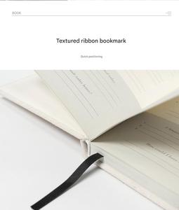 Cuaderno de Gratitud Diaria Original con Encuadernación <span class=keywords><strong>en</strong></span> Espiral, Cubierta de Tela, 100 Hojas SYC <span class=keywords><strong>para</strong></span> la Felicidad, Mindfulness y Reflexión - Product Image 5