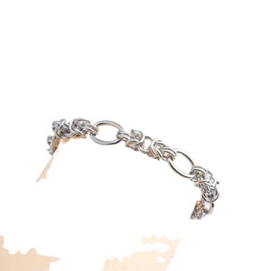 Fashion Chain Link <b>Bracelet</b> Gold Zinc Alloy Women's Geometric Design Adjustable Jewelry Accessory - Product Image 5