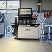 Machine à cintrer les lettres en relief 3D multifonctionnelle en acier inoxydable et aluminium
