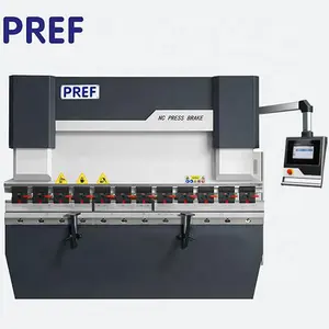 PREF Hochpräzisions-3mm-63T Metallpressebremse mit 2500 NC E21 Hochwertige Kategorie Pressebremse