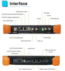 เครื่องทดสอบกล้องวงจรปิดอเนกประสงค์ <span class=keywords><strong>X9</strong></span> ออลอินวัน จอแสดงผลเรติน่า 8 นิ้ว เครื่องทดสอบกล้องวงจรปิด IP รุ่น <span class=keywords><strong>X9</strong></span>-<span class=keywords><strong>MOVTADHS</strong></span> - Product Image 4