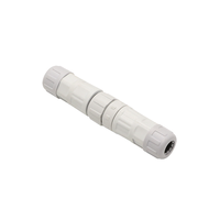 Nylon de haute qualité IP68 M12 2/3 broches connecteur étanche connecteur de fil avec bouchon à vis prises mâles femelles
