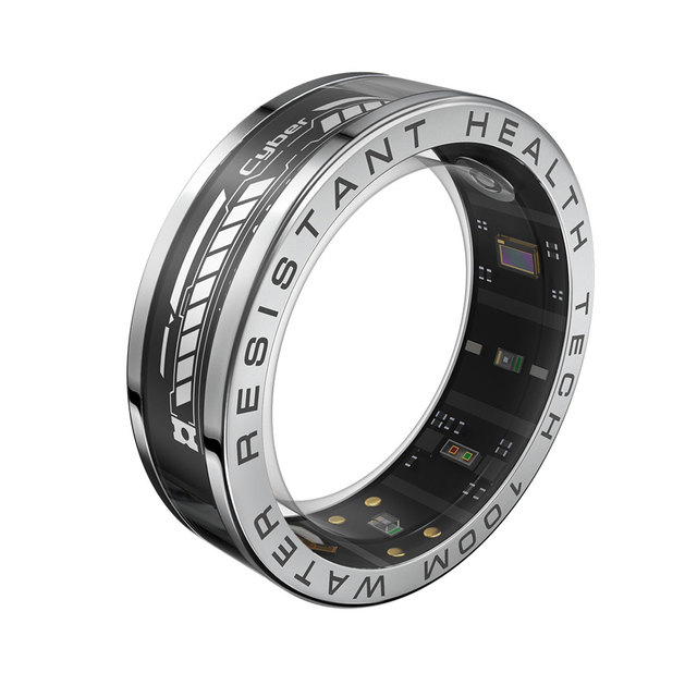 Smart Ring, Activity Tracker Men/Women for Health With Heart Rate Blood Oxygen Temperature Pedometer Sleeping Detection
