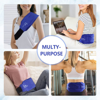 Compresse à froid Flexible personnalisée, Gel de glace réutilisable pour le soulagement des douleurs dorsales, offre spéciale