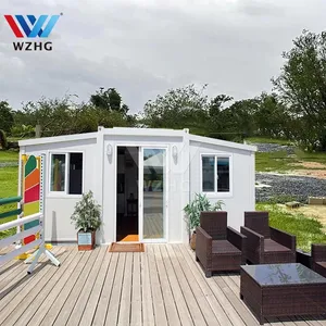 China Quality Control 40FT Stackable Quick Assemble Mini Removable Fitted Portable Homes 2 Bedroom Container House For Sale
