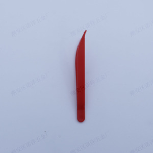 Colorful plastic tweezers, kindergarten children's DIY <b>craft</b> toy, small clips with teeth and round tips, saffron clipping <b>tool</b> - Product Image 2