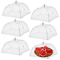 Parasol de protection alimentaire pliable en maille réutilisable de haute qualité