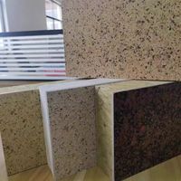 Panneaux composites décoratifs en céramique personnalisables avec matériau isolant et revêtement en pierre