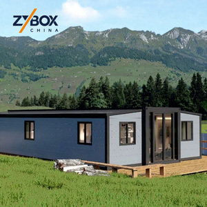 Casa Modular Prefabricada de Lujo de 40 pies y 75 m², Expandible, con <span class=keywords><strong>Escaleras</strong></span>, para los Mercados de EE. UU. y Australia - Product Image 1