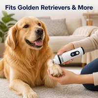 Lampe LED de sécurité pour coupe-ongles électrique pour animaux de compagnie, idéale pour les propriétaires d'animaux d'intérieur, kit de toilettage pour animaux.