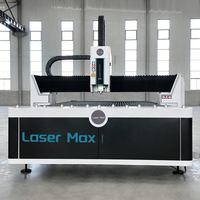 Mesin Pemotong Laser Meja Tunggal Metal Service Center 3050x1530mm untuk Pemrosesan dan Distribusi Plat Baja