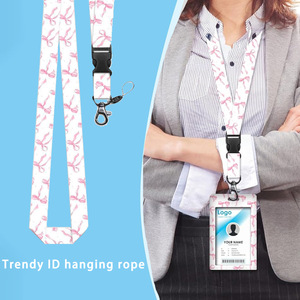 En gros : rubans porte-badges, porte-noms infirmiers à paillettes, porte-cartes d'identité, cordons de cou, boucles de sécurité, cordons en polyester - Product Image 4