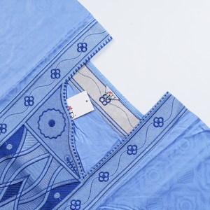 H&amp;D <strong>African</strong> Traditional Attire Formal Bazin Riche Dashiki Outfits Shirt Pants Robe Suit <strong>African</strong> <strong>Wear</strong> for Men - Product Image 5