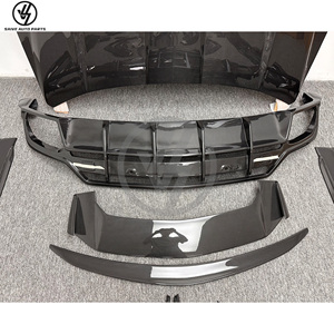 Kits de Conversión de Carrocería de Fibra de Carbono Estilo Topcar para Lambo URUS 2018-2019, Difusor, Faldones Laterales, Alerón, Capó, Piezas de Auto - Product Image 6