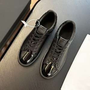 Zapatillas Deportivas Casuales de Alta Calidad, Marca de Lujo 5A, de Cuero Genuino, Transpirables, con Punta Redonda, para Hombre - Product Image 3