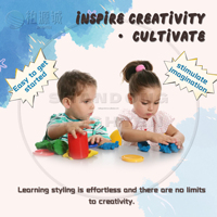 Set Clay Playdough Ultra Ringan Kering Cepat, Ringan, Manual DIY untuk Hari Anak, Bersertifikat CPC, Grosir