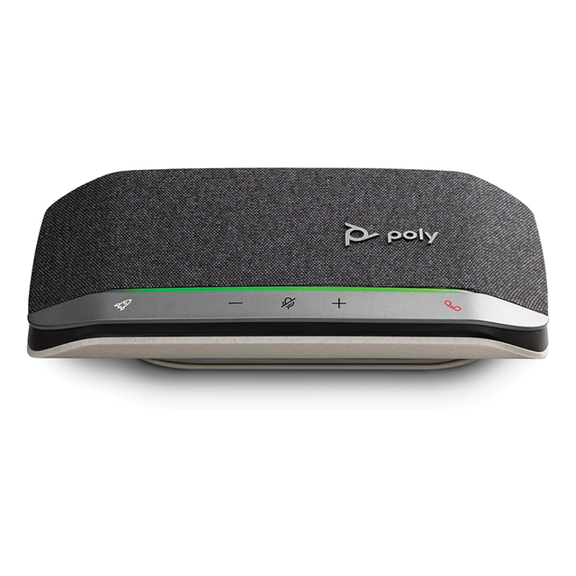Poly Sync 20+ USB-A Speakerphone 20H Battery IP64 3 Mic Portable Conference Audio  5.1 for PC/Phone