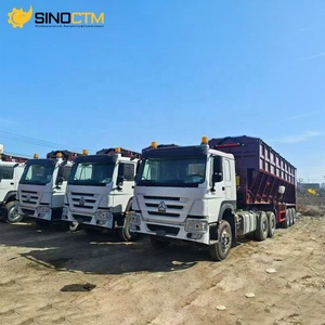 Nhà Máy bán hàng trực tiếp đa trục thủy lực tipper xe tải Trailer thép 30 + tấn bánh xích phía sau đẩy Dump Trailer bán - Product Image 2